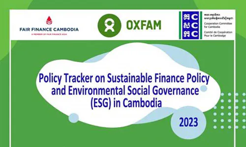 Cambodia: Embedding ESG Principles in the Financial Sector